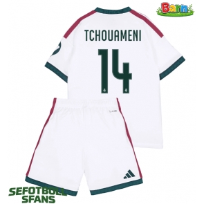 Real Madrid Aurelien Tchouameni #14 Hemmaställ Barn 2026-27 Kortärmad (+ Korta byxor)
